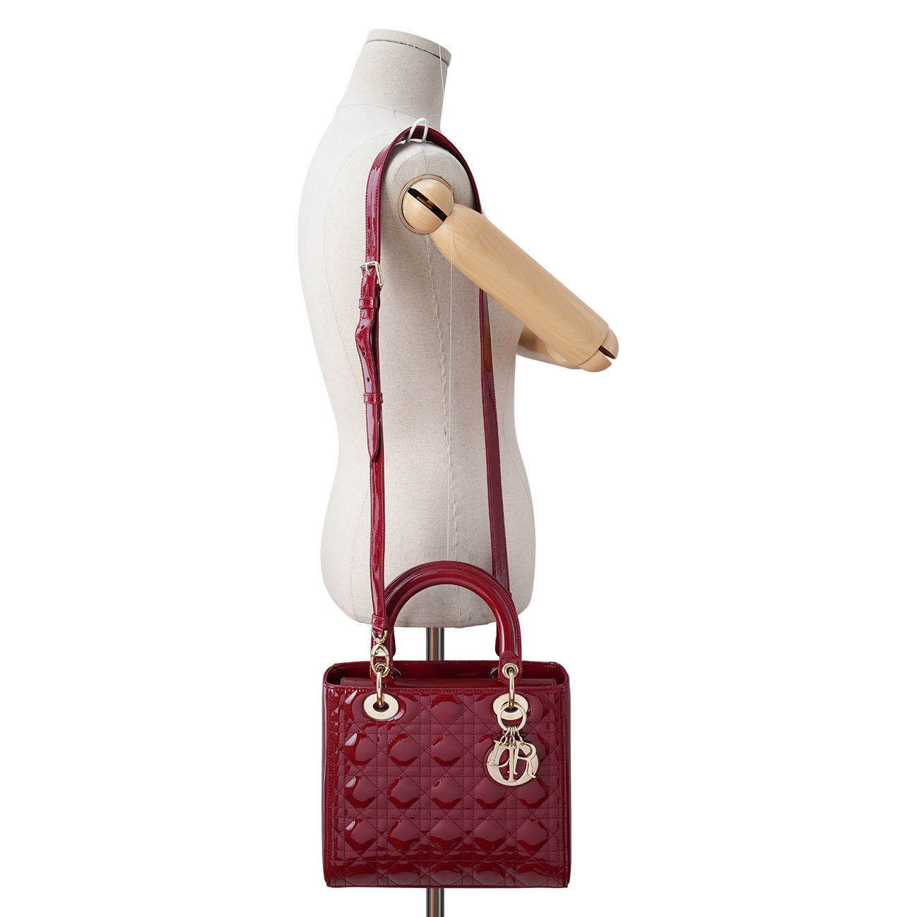 CHRISTIAN DIOR(USED)크리스찬디올 페이던트 레이디디올 미듐